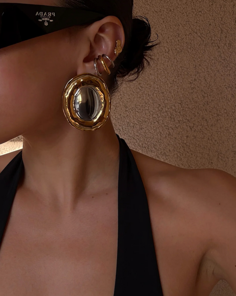 LUV AJ Two Tone Cala Ear Cuff