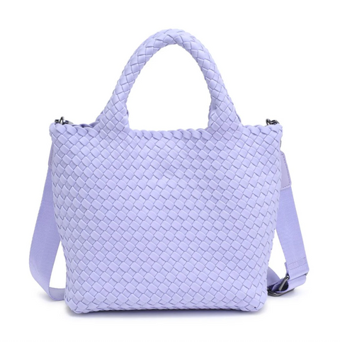 Sol and Selene Woven Neoprene Cross Body Bag - Skys The Limit Small