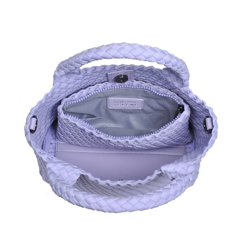 Sol and Selene Woven Neoprene Cross Body Bag - Skys The Limit Small