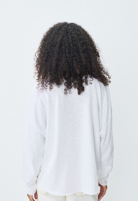 American Vintage Sonoma Long Sleeve T-Shirt - White