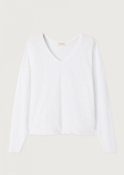 American Vintage Sonoma Long Sleeve T-Shirt - White