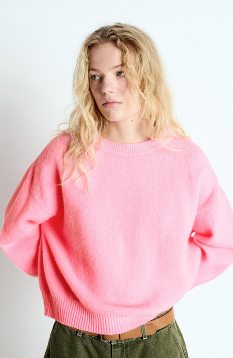 American Vintage Vitow Jumper - Pink Melange