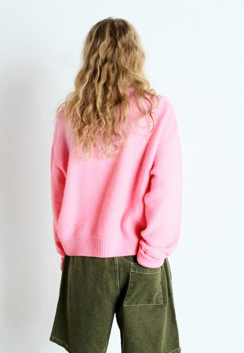 American Vintage Vitow Jumper - Pink Melange