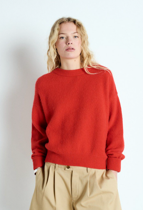 American Vintage Vitow Jumper - Strawberry