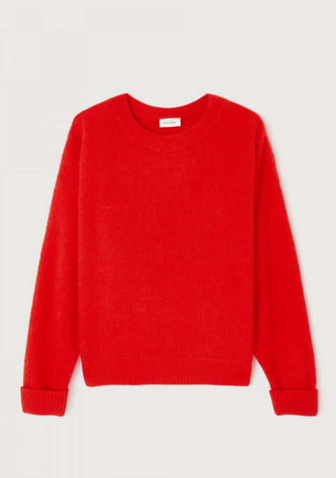 American Vintage Vitow Jumper - Strawberry