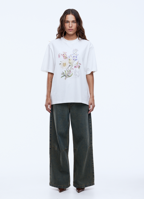 Ena Pelly Bouquet Tee - Vintage White
