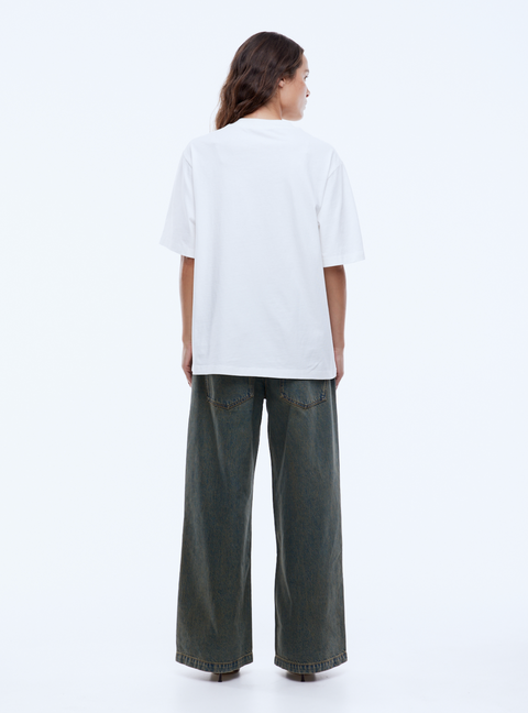 Ena Pelly Bouquet Tee - Vintage White