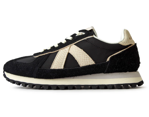 ASFVLT Gate Sneaker - Black/Gold