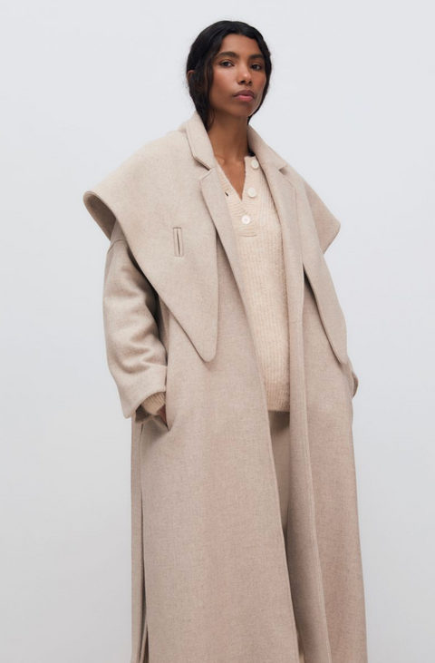 The New Society Kristine Scarf - Beige