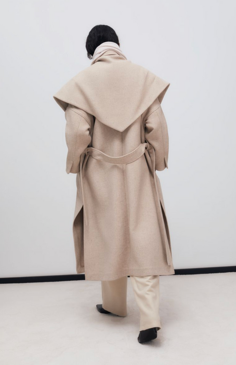 The New Society Kristine Scarf - Beige