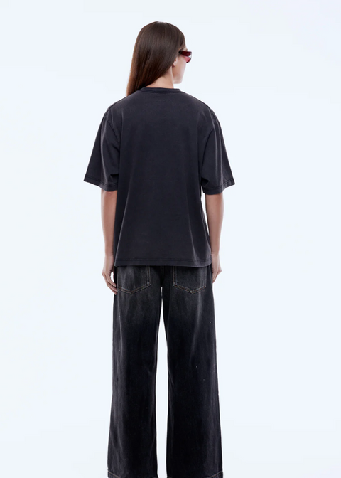 Ena Pelly Rose Tee - Vintage Black