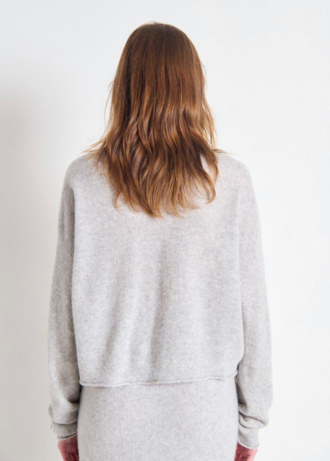 American Vintage Raxow Jumper - Heather Grey