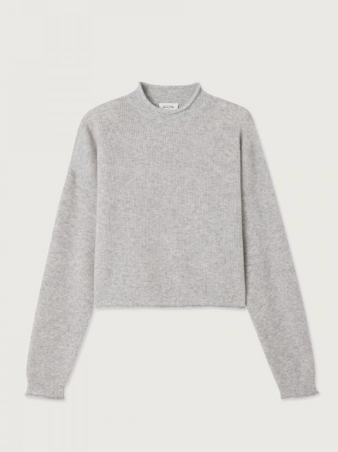 American Vintage Raxow Jumper - Heather Grey