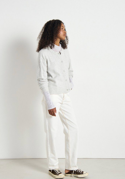 American Vintage Damsville Cardigan - Heather Grey