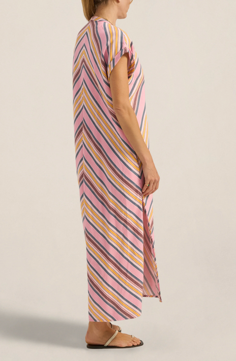 Ilio Nema Cythera Caftan - Samos Stripe