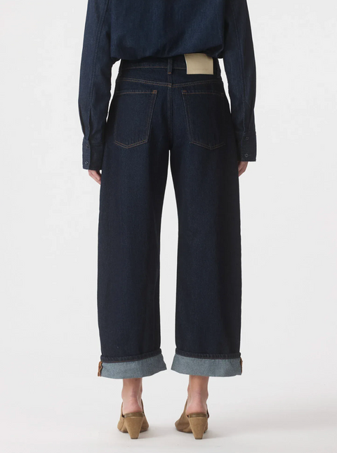 Nobody Denim Nadia Cuffed Jean - Pure Blue