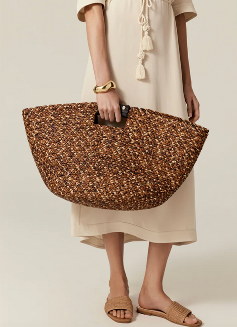 Helen Kaminski Leonor Foldable Tote - Nutshell