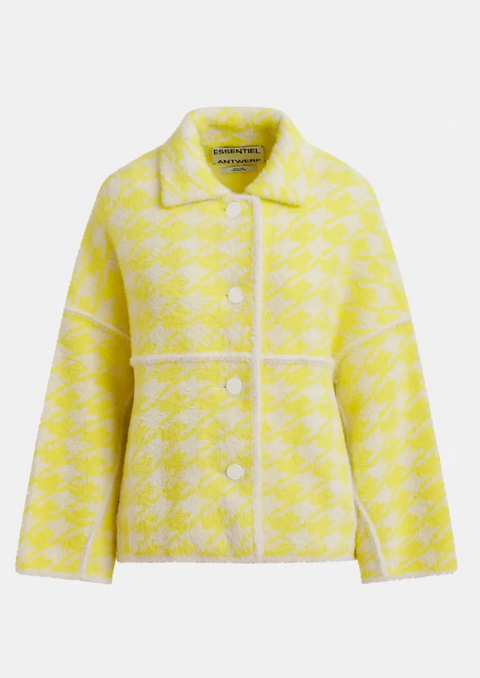 Essentiel Antwerp Joking Jacket - Lemon Squeeze