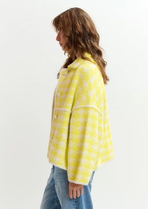 Essentiel Antwerp Joking Jacket - Lemon Squeeze