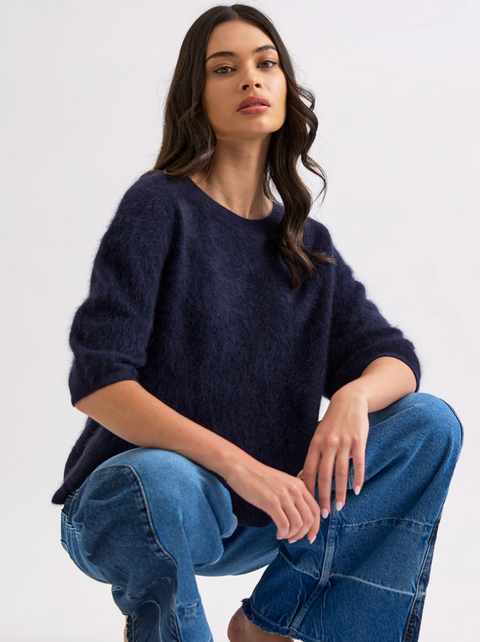 Mia Fratino Eliza Tee - Midnight