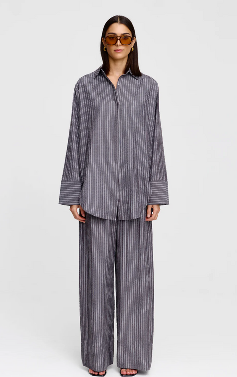 Kinney Elodie Shirt - Charcoal