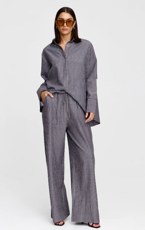 Kinney Elodie Shirt - Charcoal