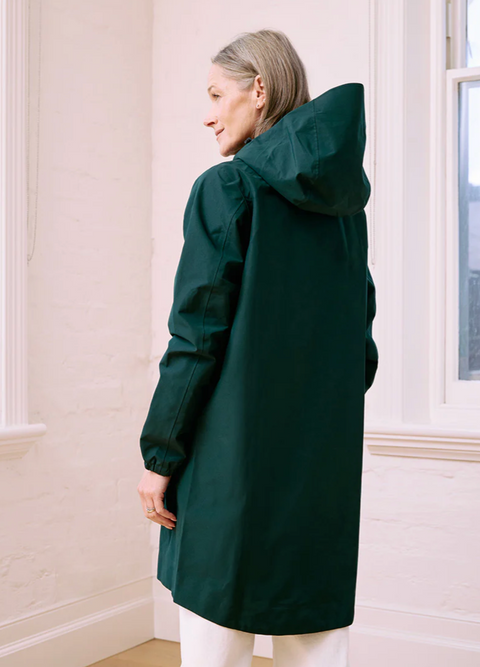 Amble Refuge Waterproof Jacket - Eucalyptus