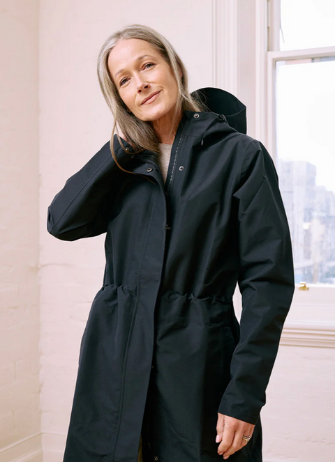 Amble Overland Waterproof Jacket - Black
