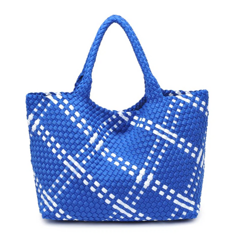 Sol and Selene Skys The Limit Large Tote - Santorini