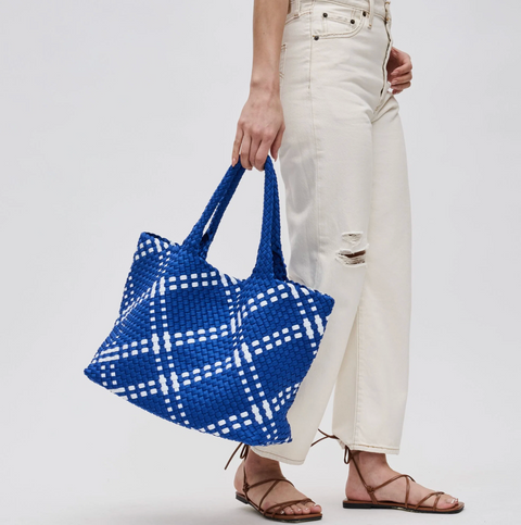Sol and Selene Skys The Limit Large Tote - Santorini