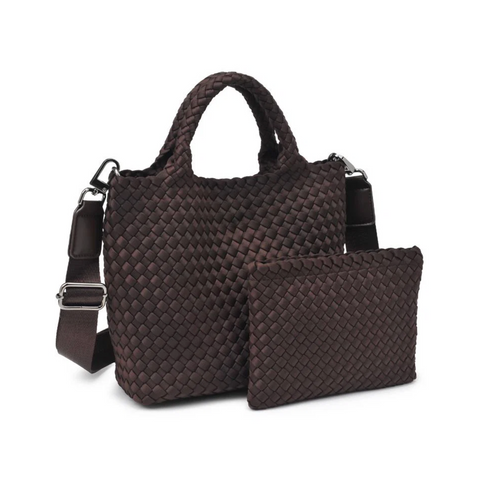 Sol and Selene Skys The Limit Small Crossbody Bag - Chocolate