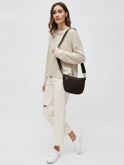 Sol and Selene Ethereal Crossbody Bag - Chocolate