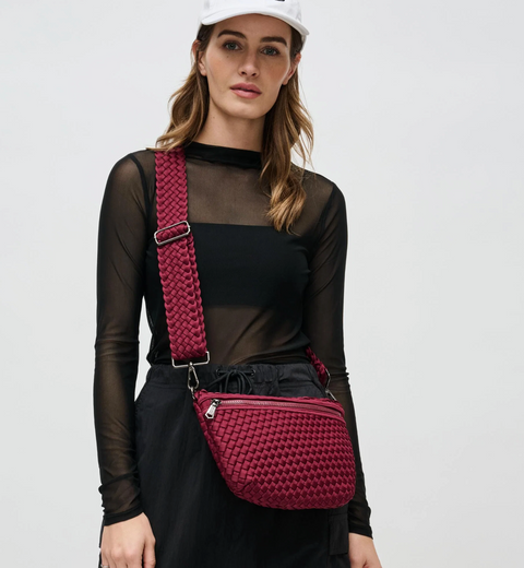 Sol and Selene Ethereal Crossbody Bag - Wine