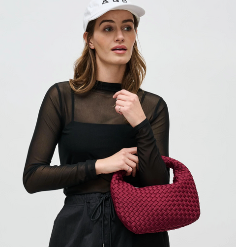 Sol and Selene Dare to Dream Clutch - Wine