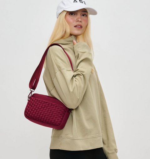 Sol and Selene Inspiration Crossbody Bag - Wine
