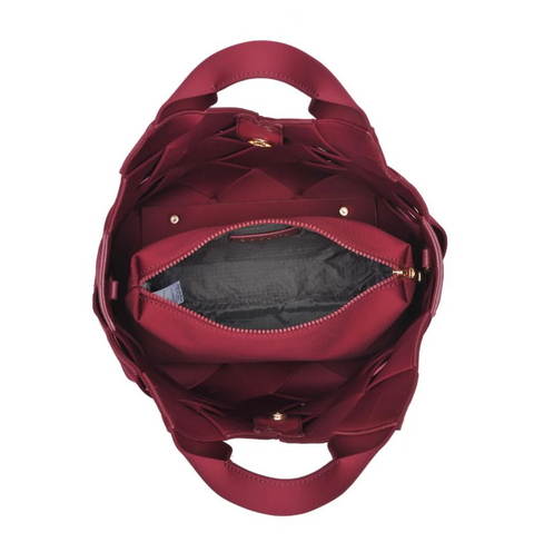 Sol and Selene Resilience Woven Neoprene Bag - Wine