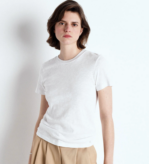 American Vintage Sonoma Short Sleeve Crew T-Shirt - White