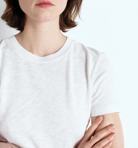 American Vintage Sonoma Short Sleeve Crew T-Shirt - White