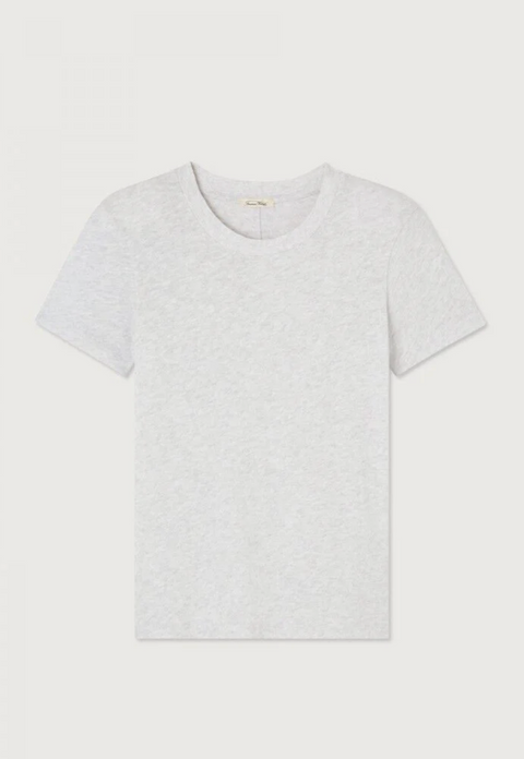 American Vintage Sonoma Short Sleeve Crew T-Shirt - Arctic Melange