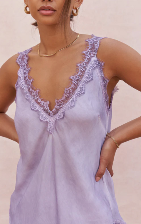 Charli London Solange Camisole - Soft Lavender