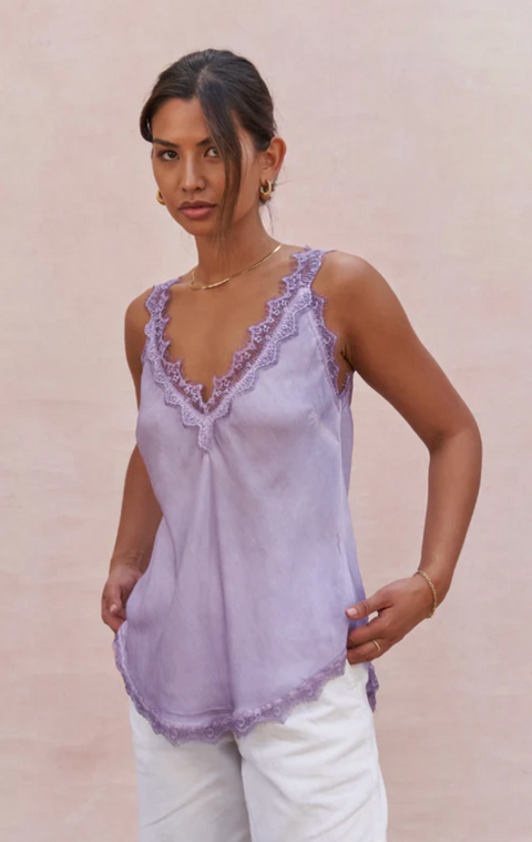 Charli London Solange Camisole - Soft Lavender