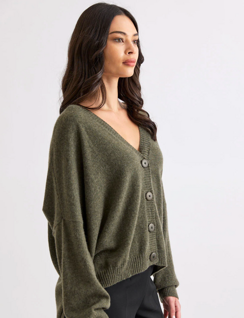 Mia Fratino Nova Cardigan  - Military
