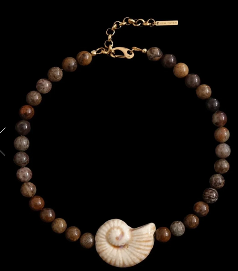 Gem Totem Happy Place Necklace - Cocoa