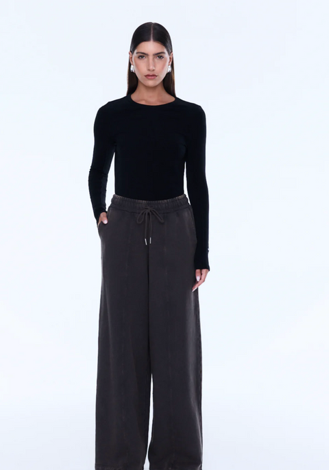 Ena Pelly Andie Track Pant - Washed Bark