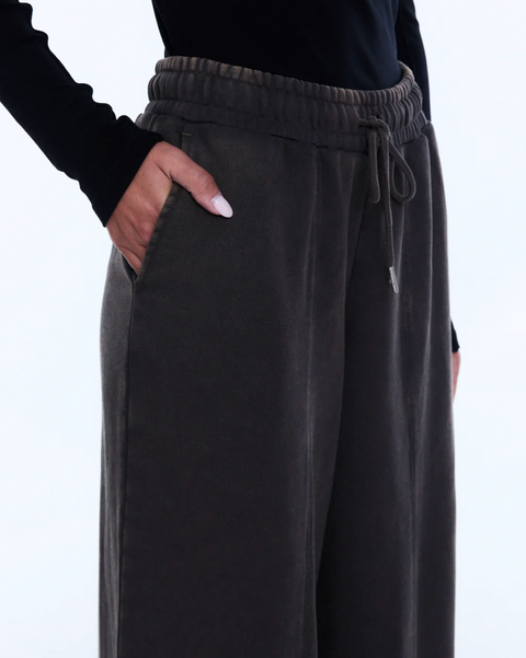 Ena Pelly Andie Track Pant - Washed Bark