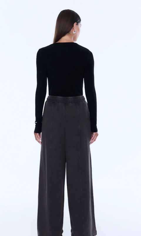 Ena Pelly Andie Track Pant - Washed Bark