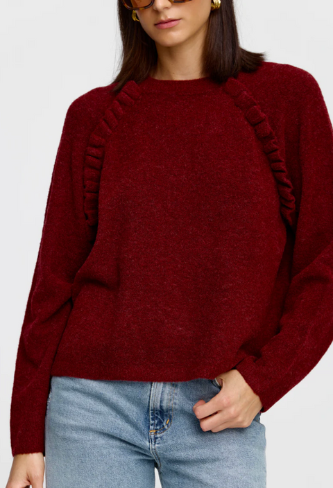Kinney Chloe Jumper - Deep Plum