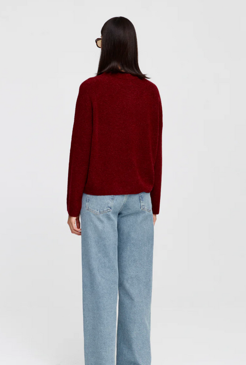 Kinney Chloe Jumper - Deep Plum