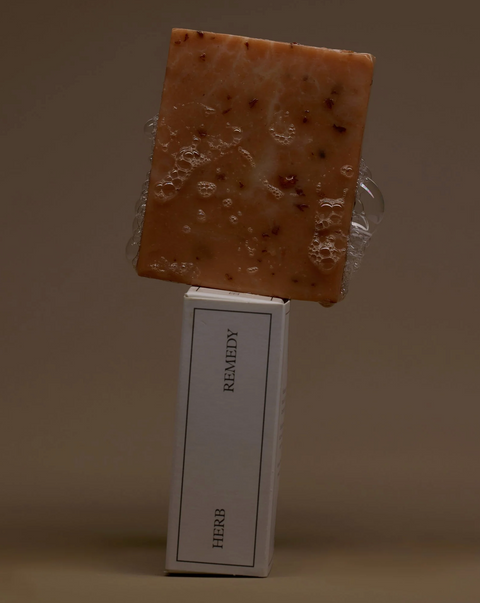 Herb Remedy Soap - Rose with Red Clay & Almond Oil