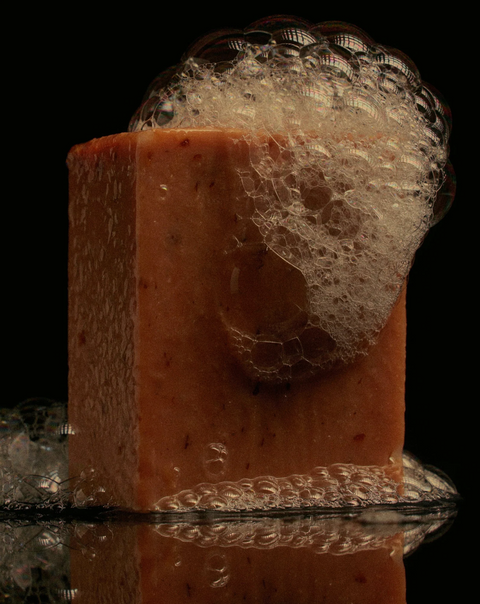 Herb Remedy Soap - Rose with Red Clay & Almond Oil